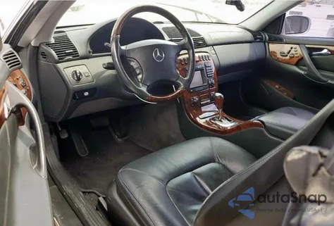 2002 Mercedes-Benz Cl 500 из США, поврежденный, VIN WDBPJ75J02A022095